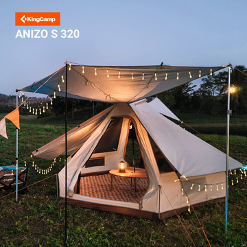 KingCamp【専用六角インナーマット付】ワンポールテントANIZO KingCamp【専用六角インナーマット付】ワンポールテントANIZO