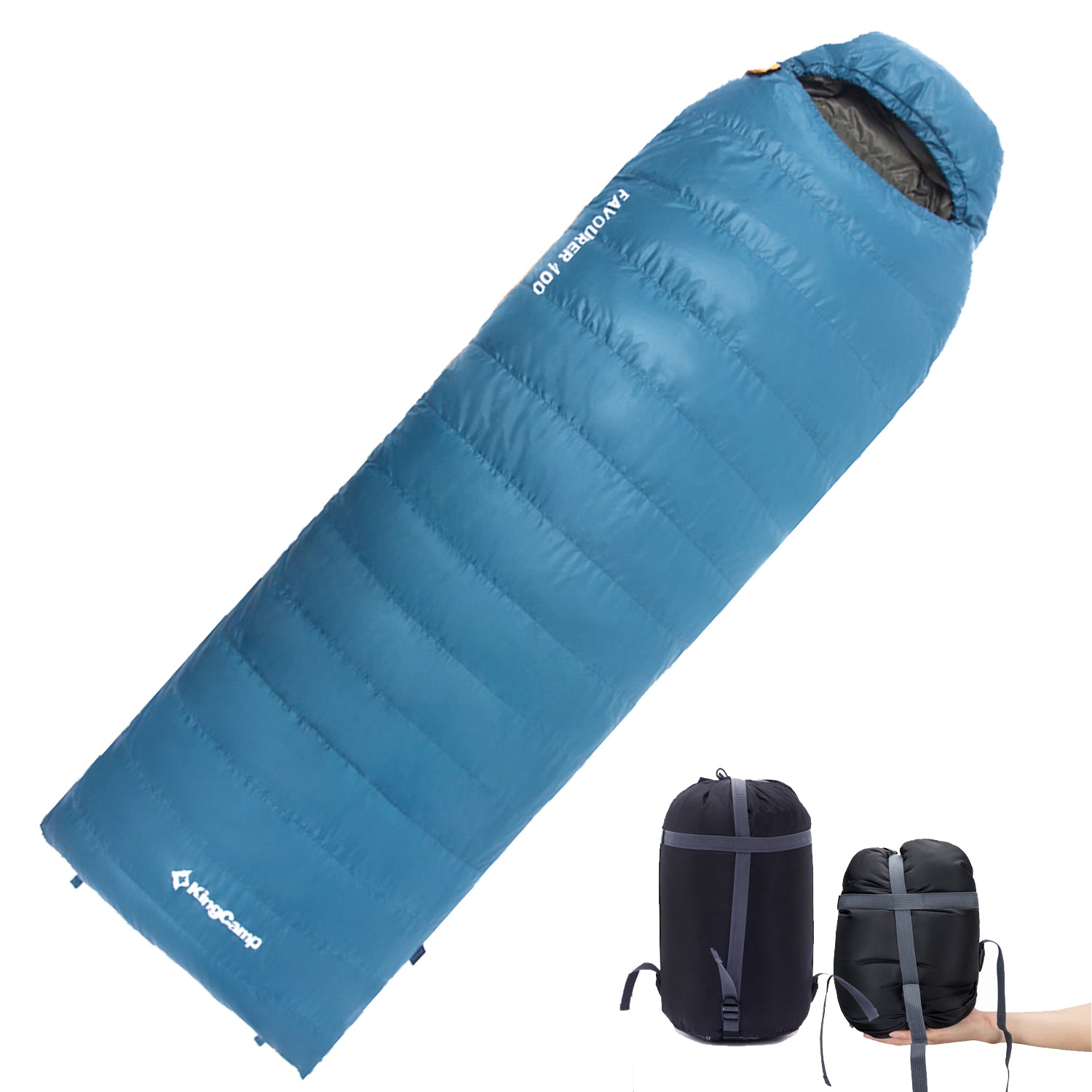 KingCamp ダウン シュラフ 封筒型 KS8005