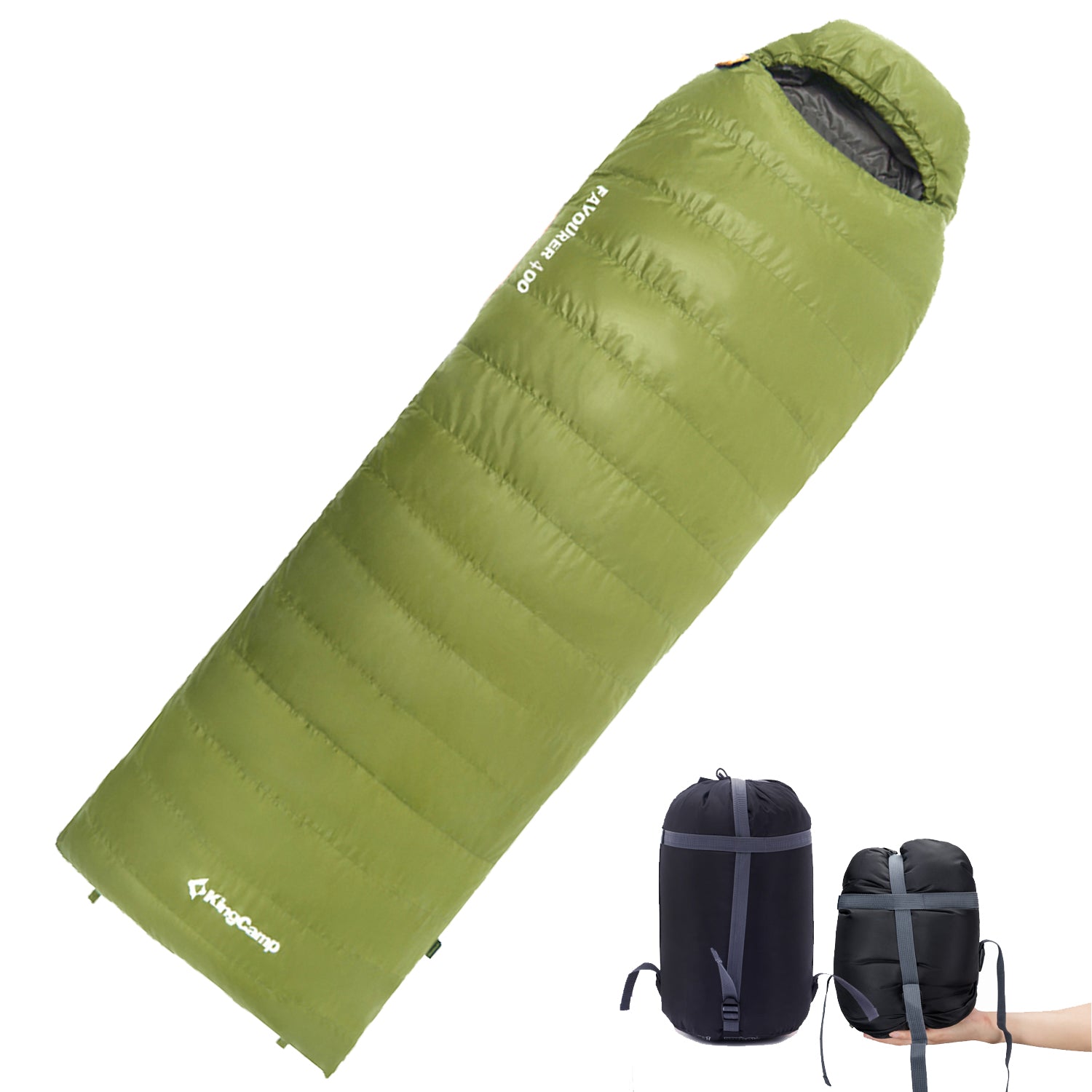 KingCamp ダウン シュラフ 封筒型 KS8005