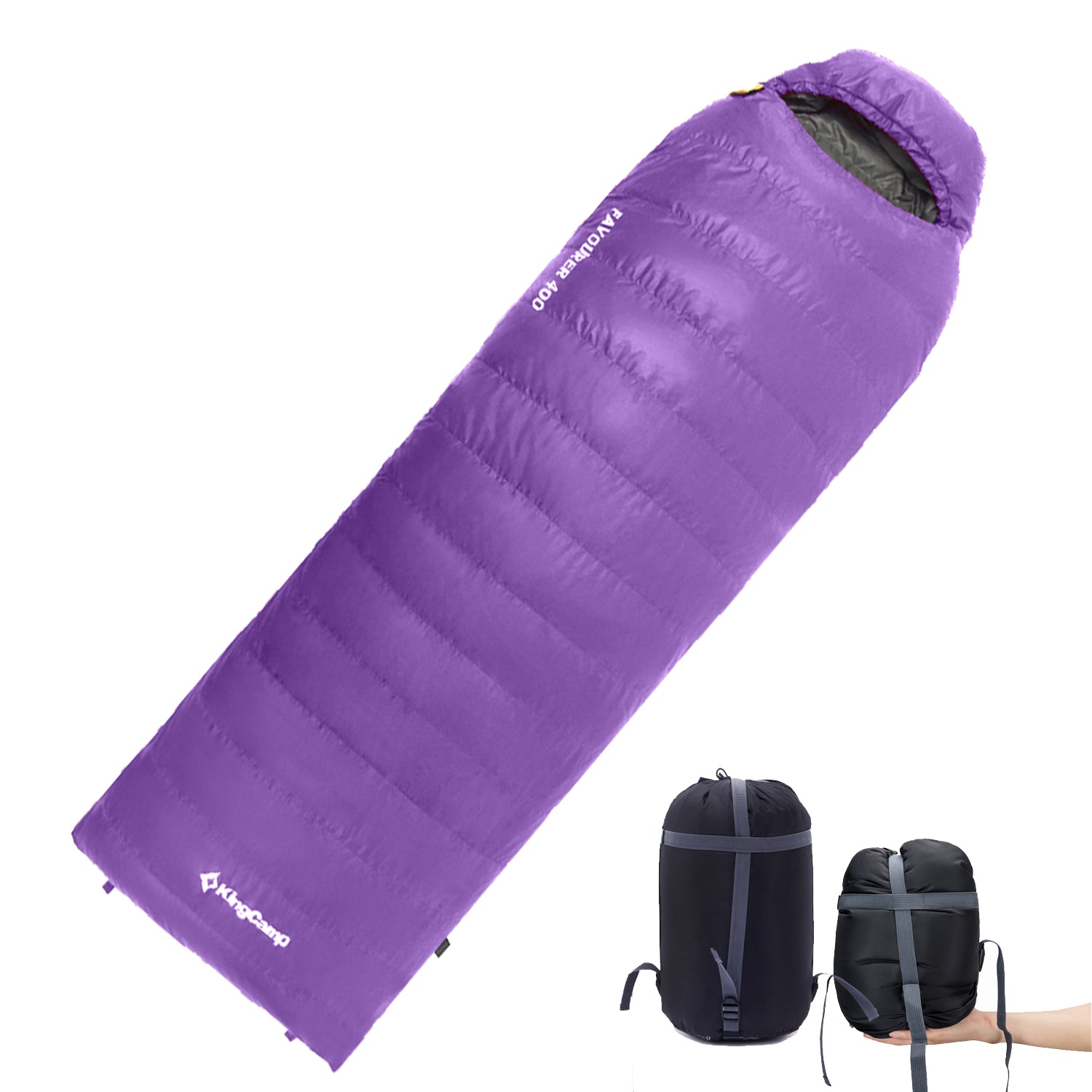 KingCamp ダウン シュラフ 封筒型 KS8005